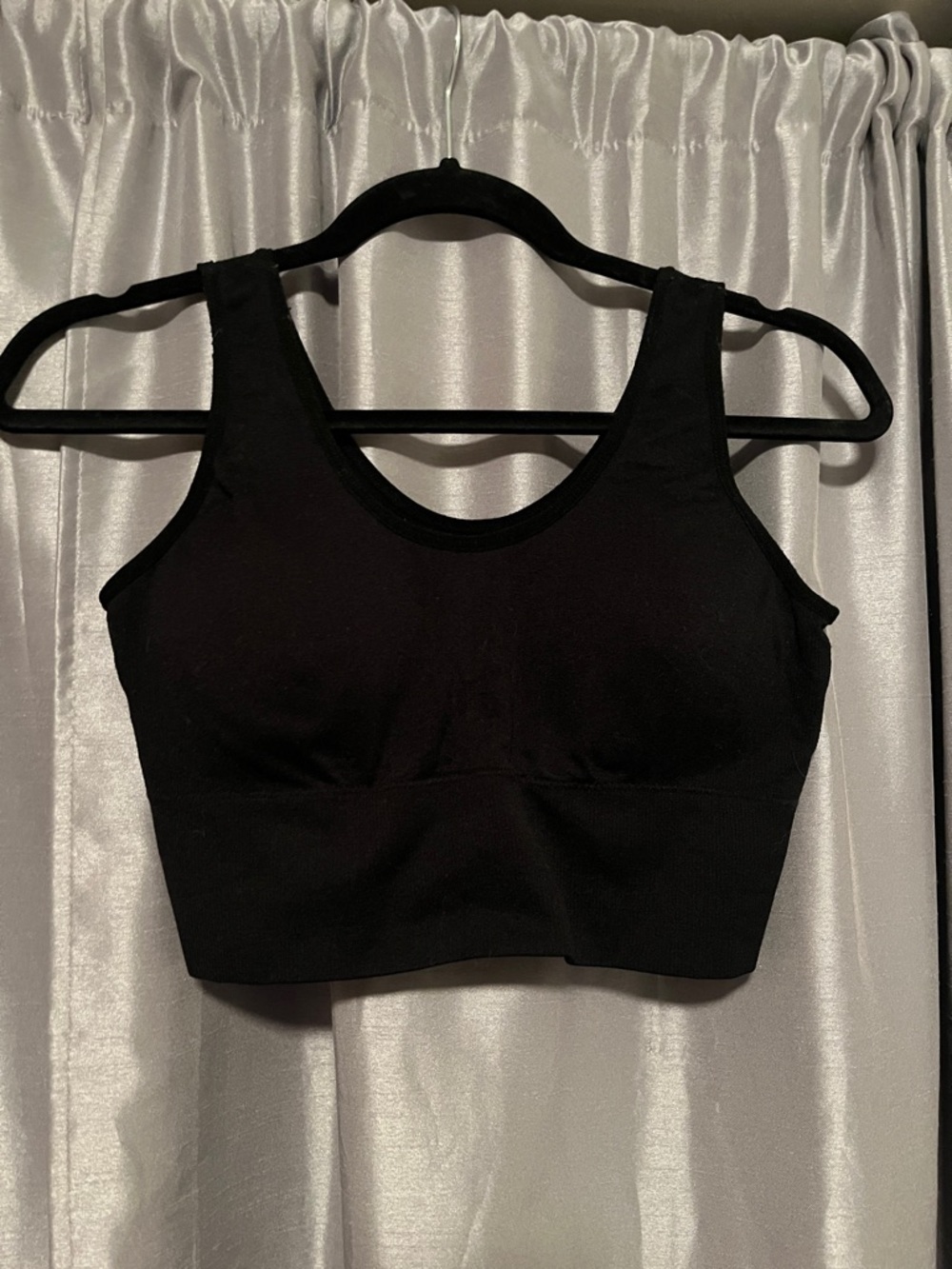 Wireless Black Seamless Padded Bralette - Women Intimates